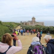 au château Goyon, Fort La Latte