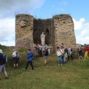 les ruines du château de LEHON